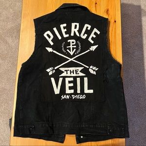 Pierce The Veil Denim Vest
